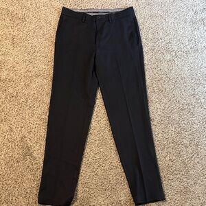 Haggar Classic Black Dress Pants for Men